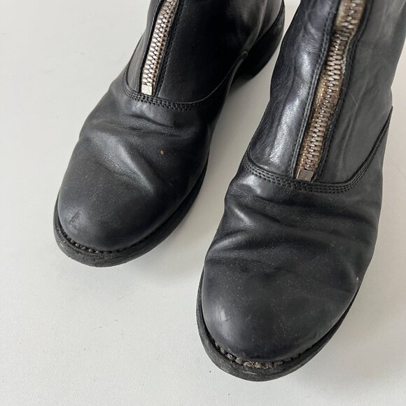 Guidi 210 Women's Horse Leather Zip Front Boots - Picture 6 of 7